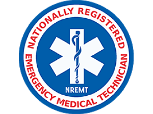 Nationally registered technician logo with no background