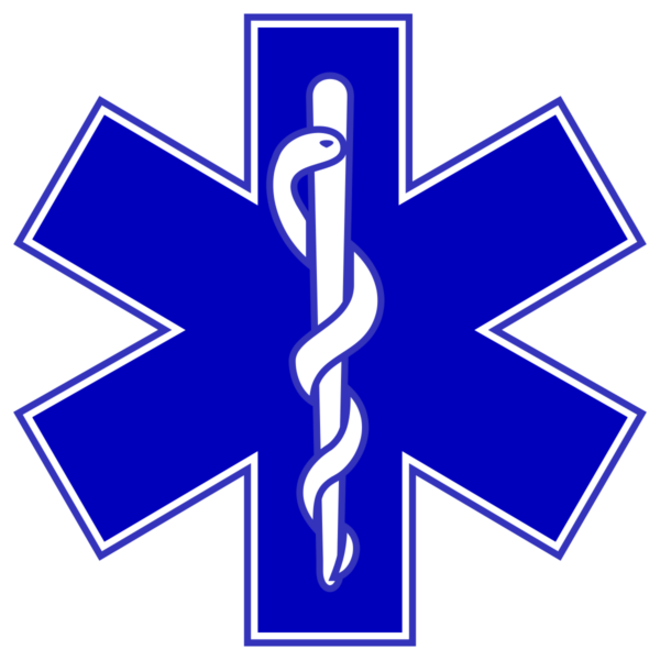 Star of life logo with a snake image